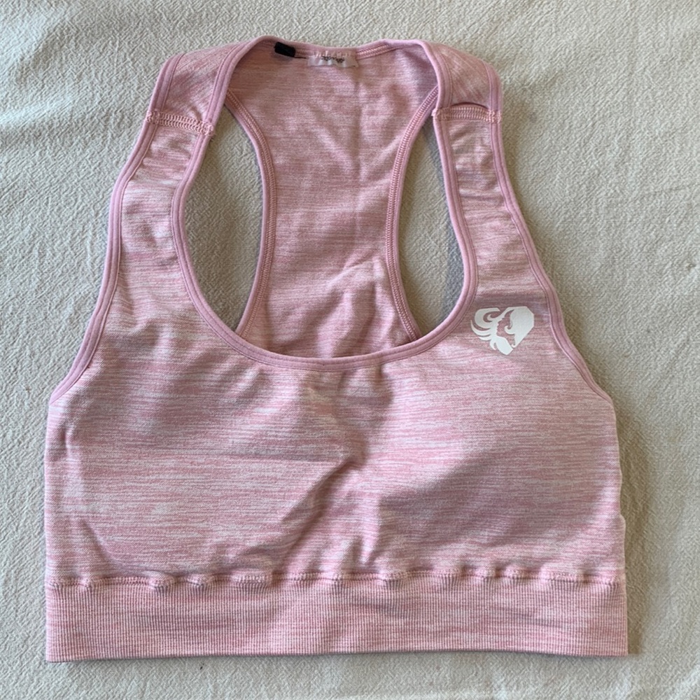 WOMEN’S BEST MOVE SEAMLESS SPORT’S BRA | LIGHT PINK MARL | MEDIUM